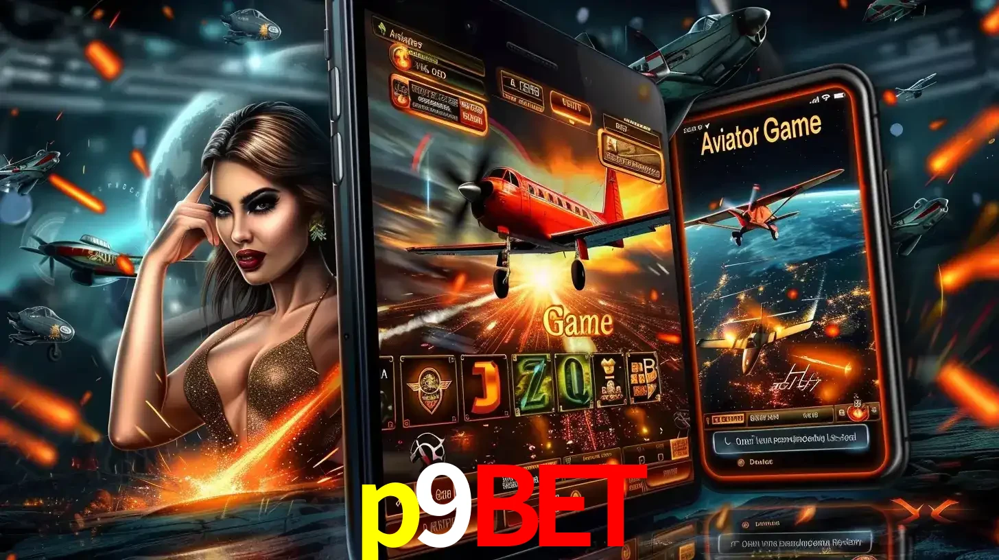 Mulher estilosa cercada por telas que exibem a jogabilidade do Aviator, capturando a intensidade e a estratégia deste popular crash game oferecido pelo p9bet.